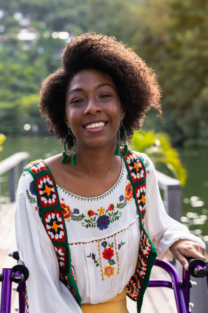 Brazilian Women Portrait of a Woman Outdoors